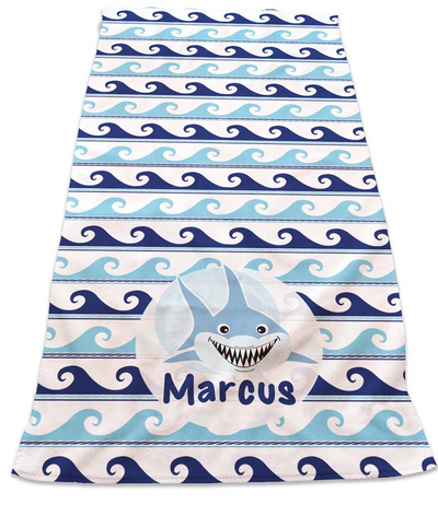 Personalized Kids Beach Towels - Shark Ⅱ04