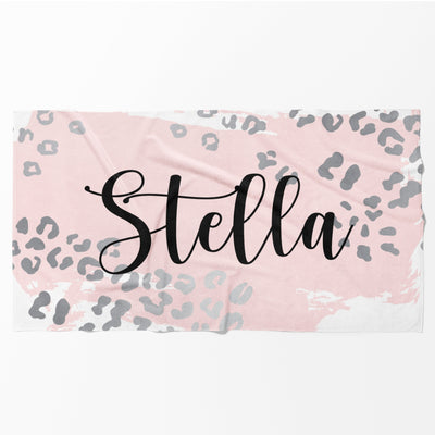 LEOPARD BAND PERSONALIZED TOWEL