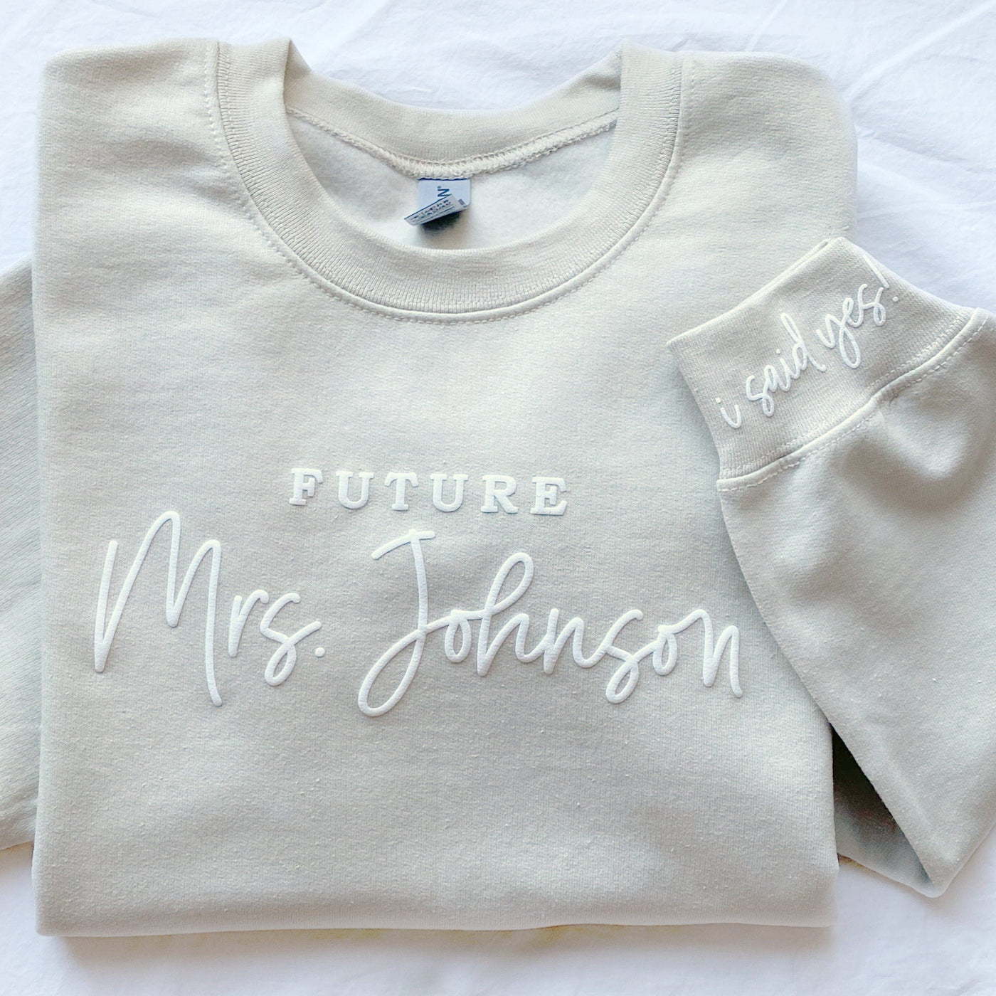 Personalized Grandma Sweatshirt With Grandkids Names On Sleeve