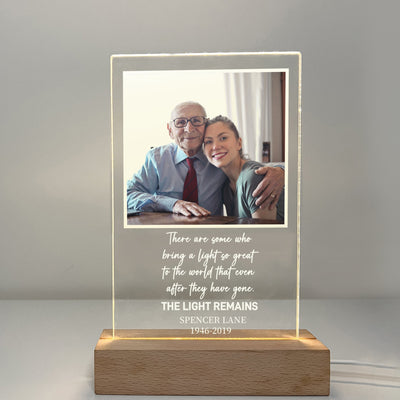 Personalized Night Light Sympathy Gift