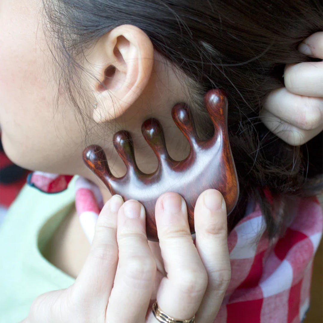 Massager-Scalp Comb Squiggle