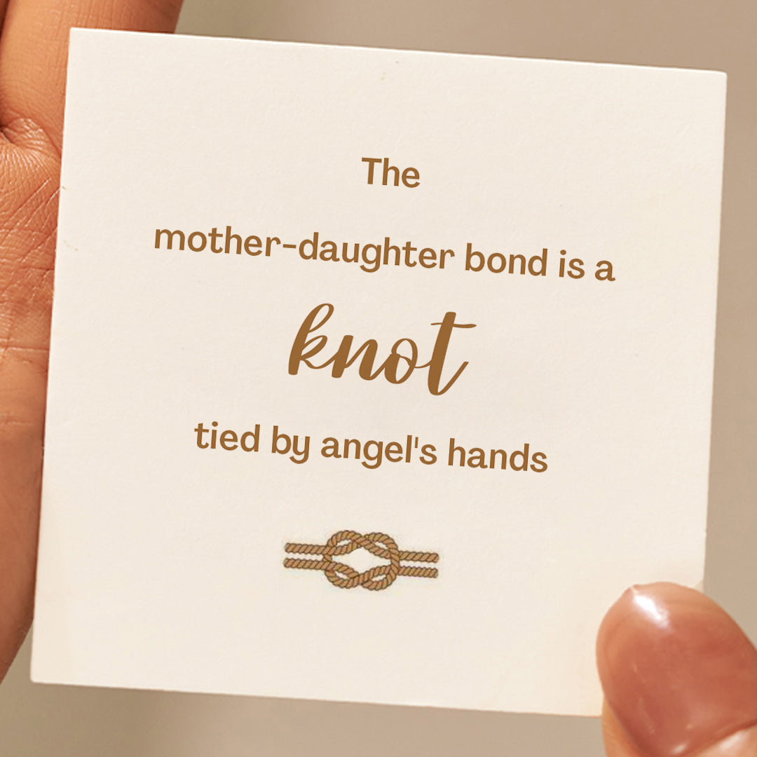 Mother & Daughter Bond Knot Bracelets