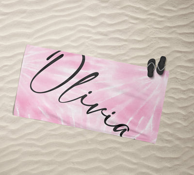 Personalized Beach Towel, Beach Towel with Name
