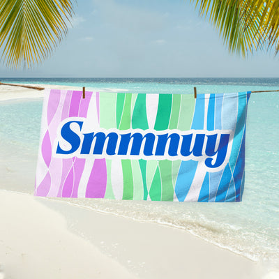 Personalized Outside Birthday Vacation Gift Towel