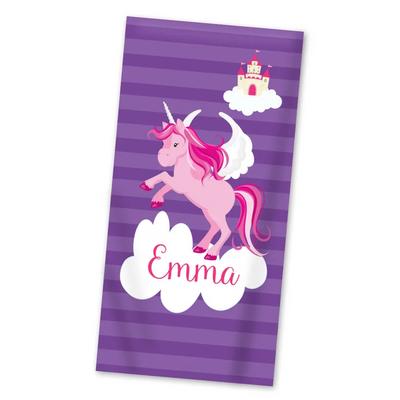Magical Unicorn Personalized Towel