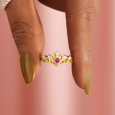 TO DAUGHTER HOMECOMING QUEENS CROWN RING