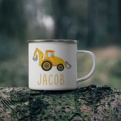 Personalized Name Monster Truck Campfire Mug Ⅱ 14