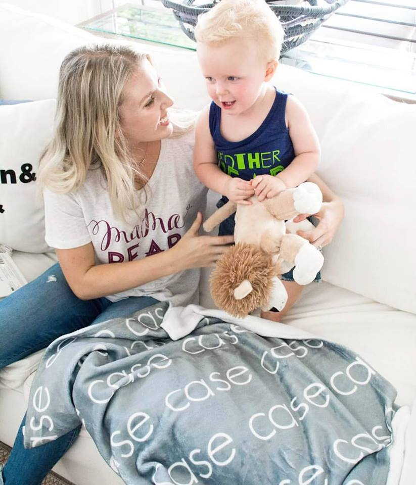 PERSONALIZED NAME BLANKET - LIGHT