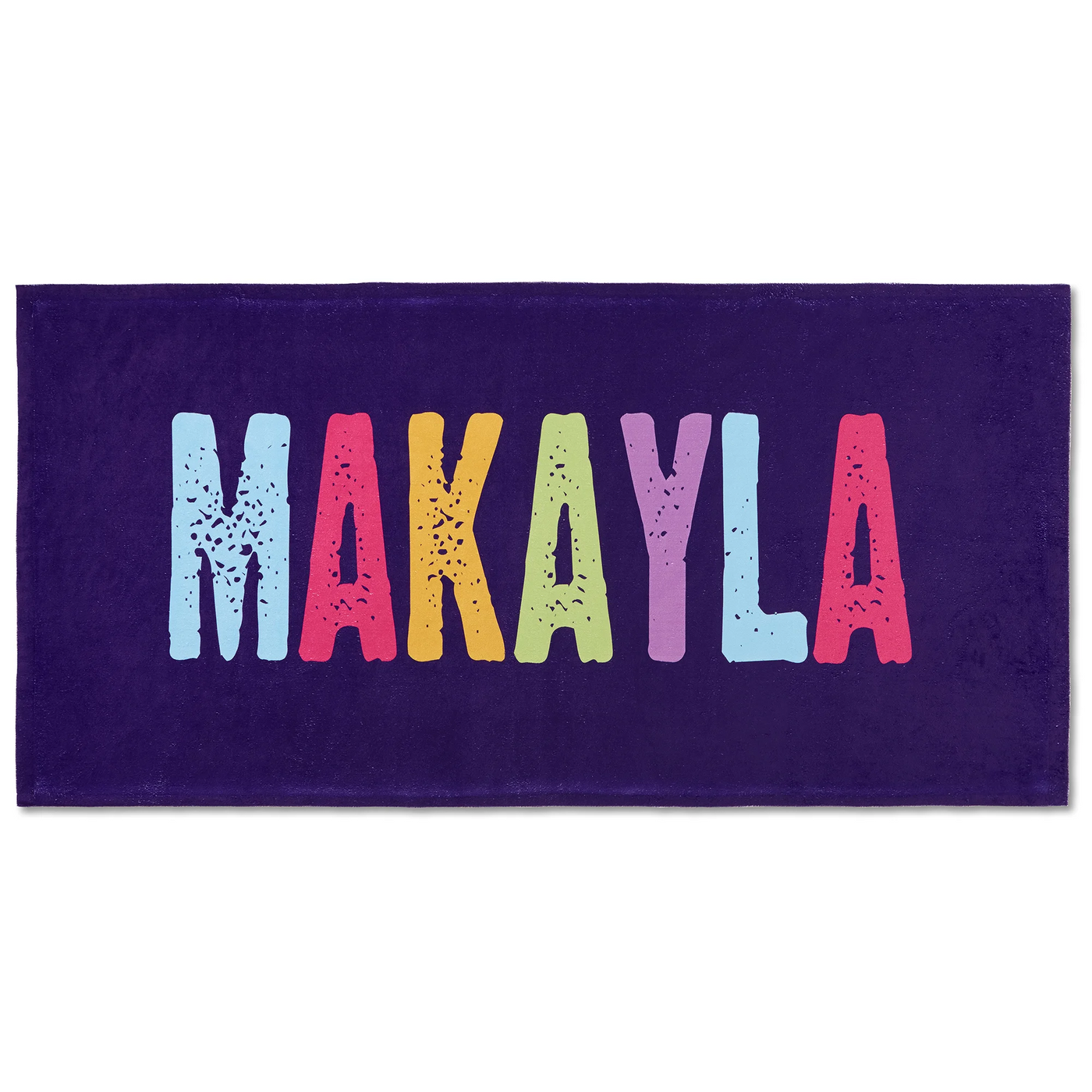 All Mine! Personalized Name Beach Towel