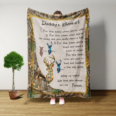 Daddy's Hunting Blanket