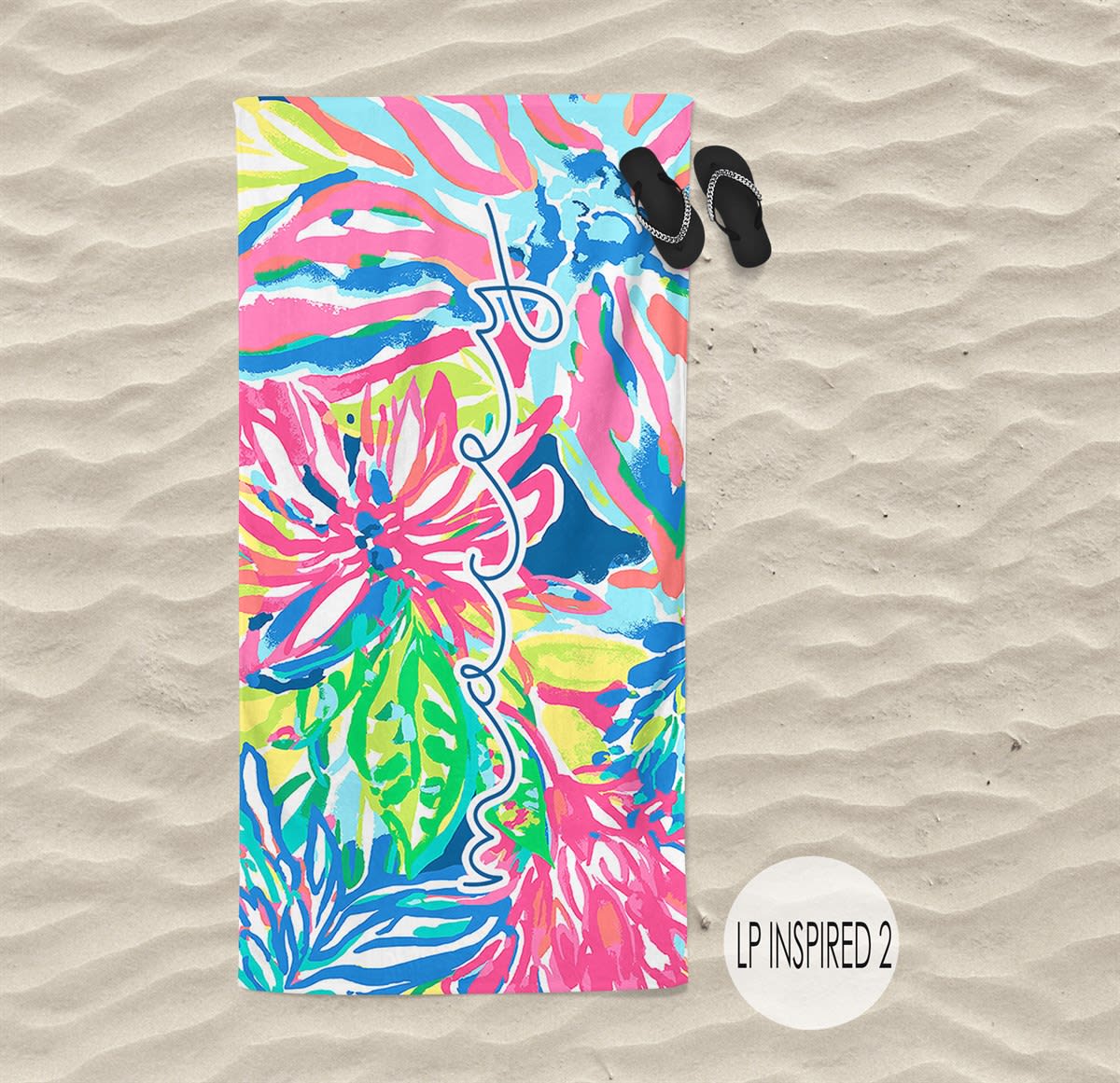 Personalized Beach Towels B104