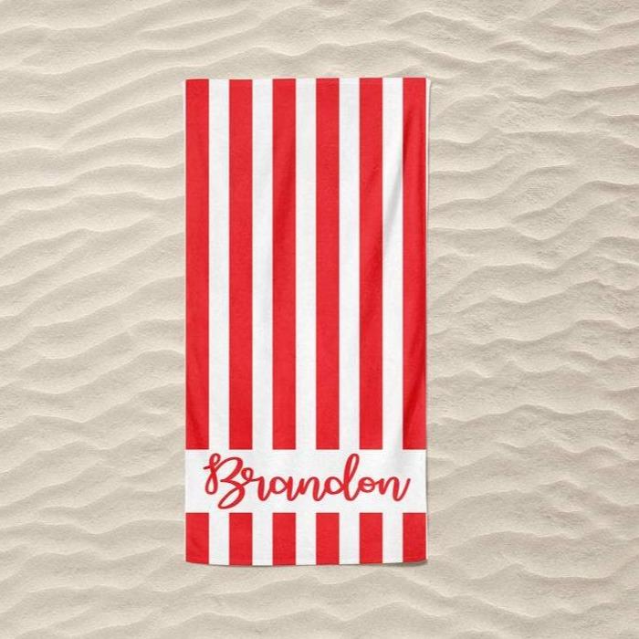 Personalized Colors Beach Towels