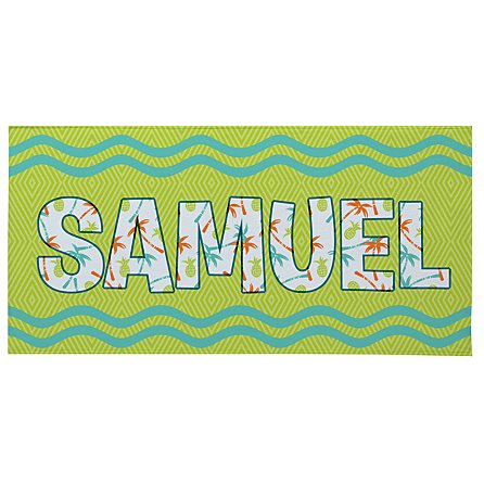 Big Name Beach Towel