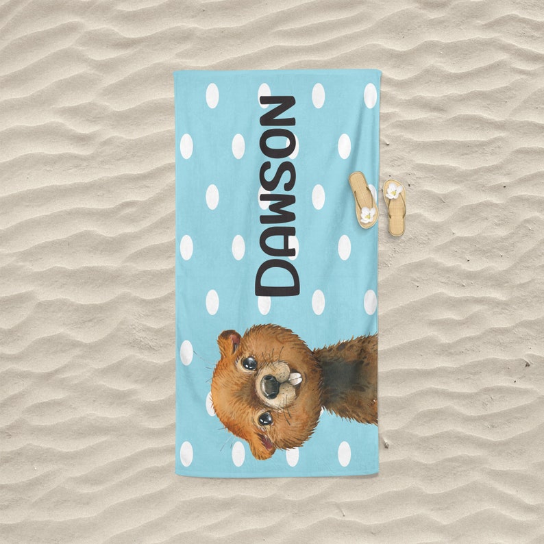 Beaver Beach Towel