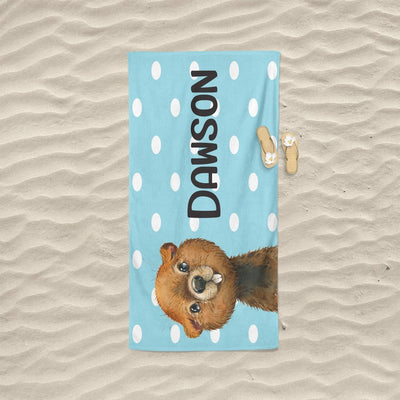 Beaver Beach Towel