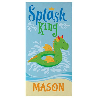 Poolside Royalty Beach Towel