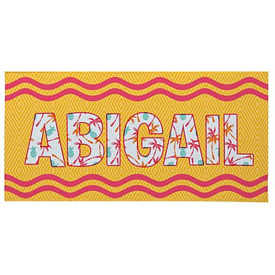 Big Name Beach Towel