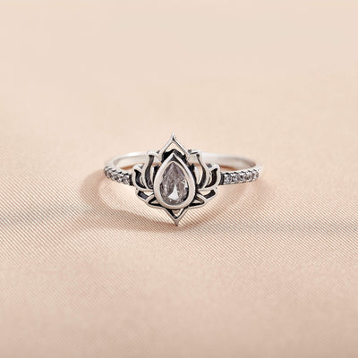FATHER&WARRIOR STRONG LOTUS RING