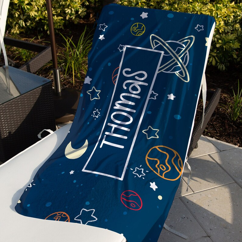 Space Personalized Towel