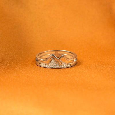 KEEP CLIMBING MOUNTAIN RING