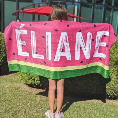 Watermelon Towel Personalized Beach Towel