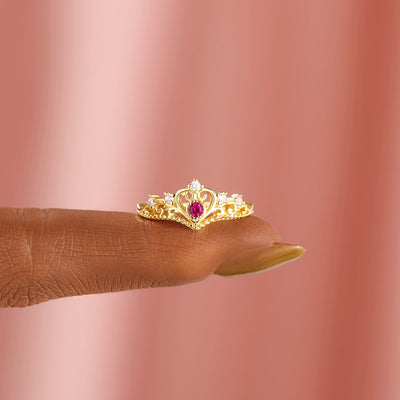 TO DAUGHTER HOMECOMING QUEENS CROWN RING