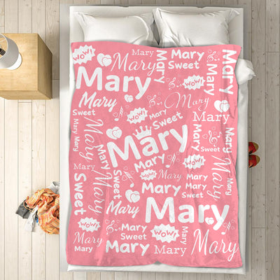 Custom Blanket with Name ,Gift for Kids
