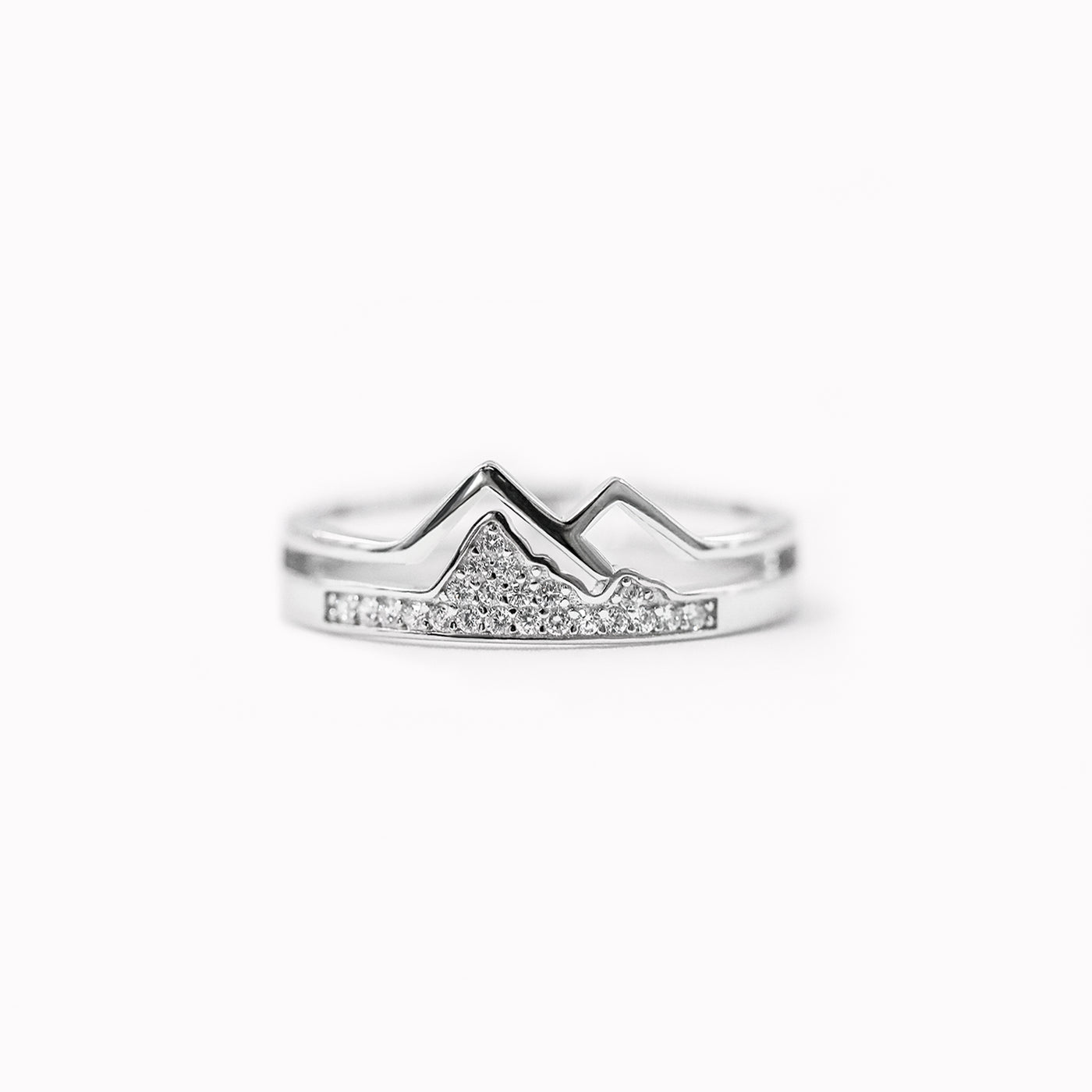 KEEP CLIMBING MOUNTAIN RING