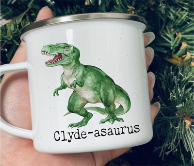 Dinosaur Mug Personalized Gift for Kids