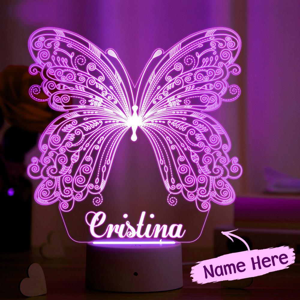 Personalised 3D Butterfly Lamp Ⅳ 29