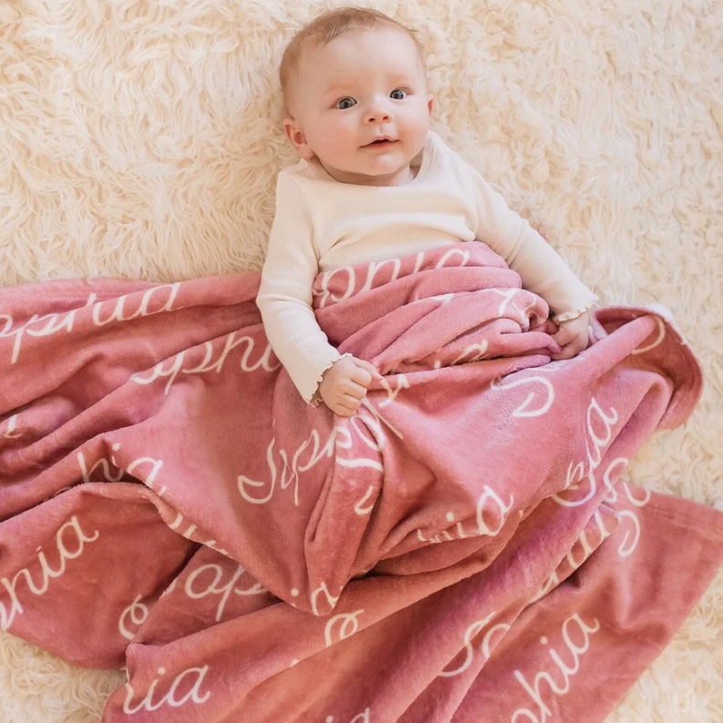 Personalized Blanket Toddlers