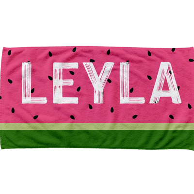 Watermelon Towel Personalized Beach Towel